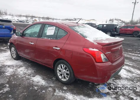 2018 Nissan Versa 1.6 Sv из США, поврежденный, VIN 3N1CN7AP0JL881681
